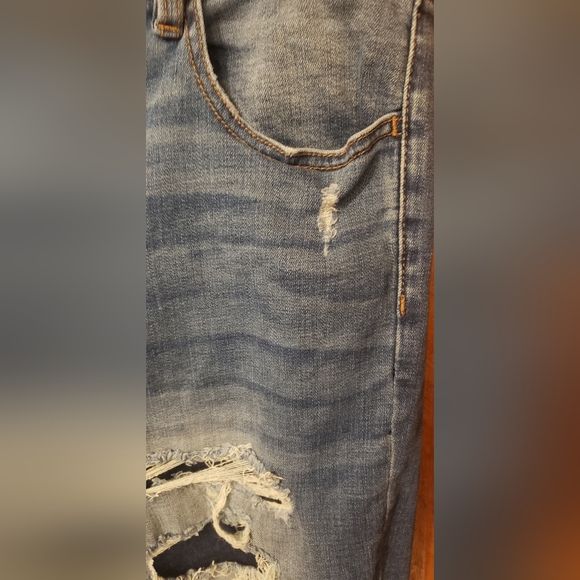 American Eagle Super Stretch Skinny Distressed Jeans size 20 *Short* - Picture 7 of 8